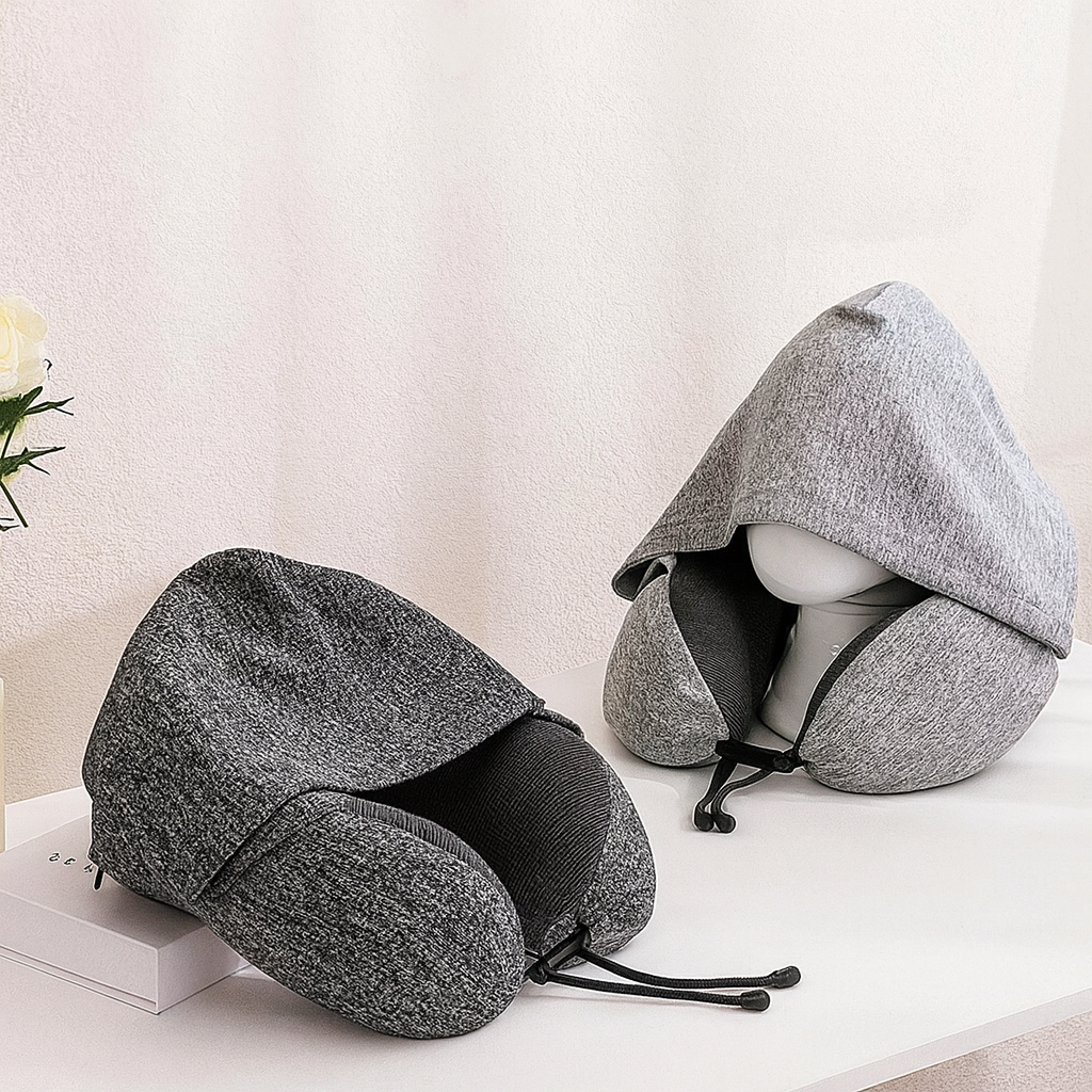 Mora Hooded Travel Pillow