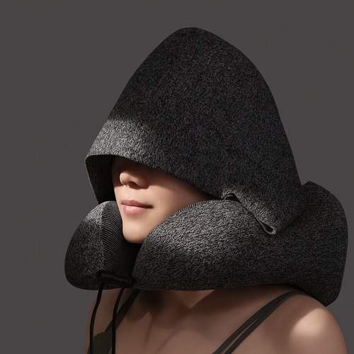Mora Hooded Travel Pillow