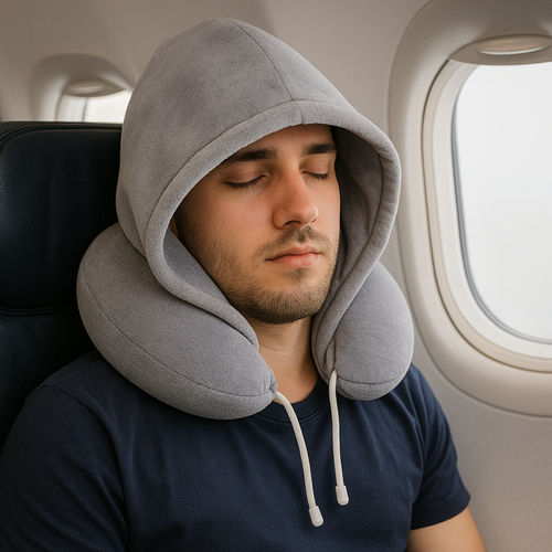 Mora Hooded Travel Pillow